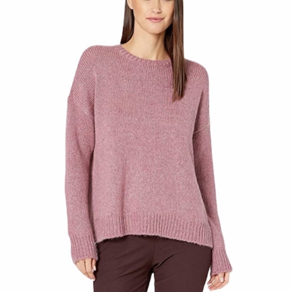 Eileen Fisher Wool Mohair Blend Crewneck Sweater XXS